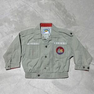 Vintage Choozie Boys Safari Expo Explorer Adventure Shirt SZ 4T Zoo Lion Patch